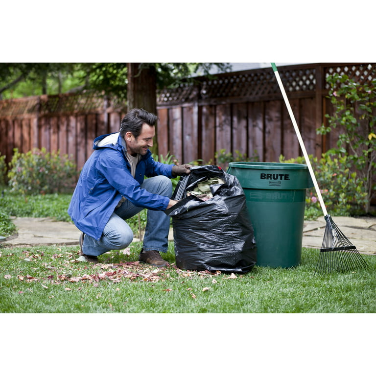 Glad ForceFlex Lawn & Leaf Trash Bags, 39 Gallon, 15 Bags