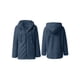 thumbnail image 3 of Chaqueta Ligera y Cálida para Mujer, Grandes, con Capucha y Cremallera, Abrigo de Invierno de Forro , Cárdigan Suave y Afelpado con Bolsillos. Azul S, 3 of 6