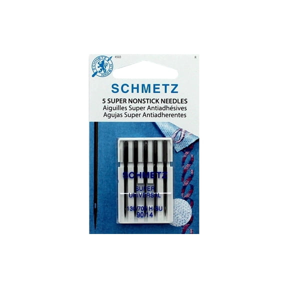 Schmetz Needle Super Nonstick Size 90/14 (Pack Of 5)