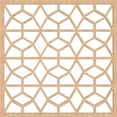 thumbnail image 4 of Ekena Millwork 23 3/8"W x 23 3/8"H x 3/8"T Large Akron Decorative Fretwork Wood Wall Panels, Hickory, 4 of 6