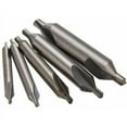 thumbnail image 2 of Professional Center Drill Bits, Lathe Metalworking Tools, Solid Durability And Precisely Processing For Industrial Applications, High Speed Steel Countersink Tools, Spiral Flute Design, 2 of 5