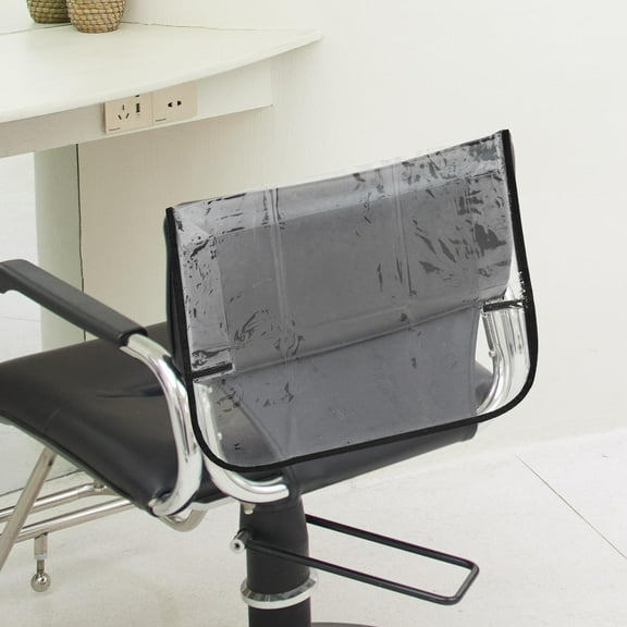 UPKOCH Clear Plastic Salon Chair Cover Transparent Back Chair Protector For Hair Styling Salon Chair Cover Protector Back Chair Protector Clear Plastic Chair Cover