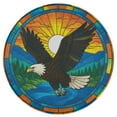 thumbnail image 3 of Lotusprinthandmade 3D Bald Eagle Spare Tire Cover With Backup Camera Hole 6 Sizes (30 in.), Patriotic Wildlife Wheel Protector, 3 of 7