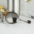 thumbnail image 6 of Bar Lux Black-Plated Stainless Steel Julep Strainer - 6 1/2" - 1 count box, 6 of 10