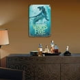 thumbnail image 6 of Vintage Tin Signs Dragon Wings Of Fire Retro Metal Sign Retro Garage Poster Bar Wall Sign Vintage Pub Sign Home Wall Decor 8x12 Inch, 6 of 7
