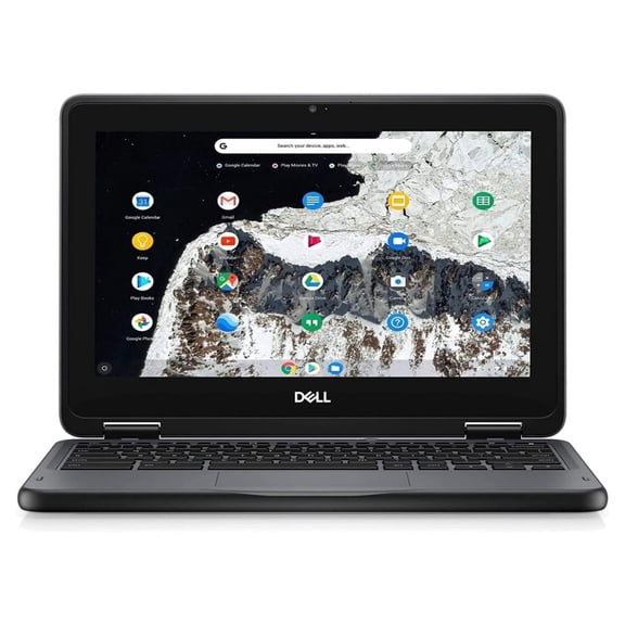 Pre-Owned Dell Chromebook 3100 11.6'' - Intel Celeron N4000 - 4GB RAM 16GB Storage - ChromeOS - Black