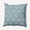 Ice, variant on Simply Daisy Ice Colored Christmas Stars Christmas Soft Spun Polyester Indoor/Outdoor Throw Pillow, 16" x 16"