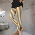 thumbnail image 5 of Mingw Ladies Festival Halloween Leggings Cosplay Costume Skinny Pants Stretchy and Comfortable Yoga Pants,Gold,XL, 5 of 6