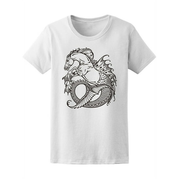 Hippocampus Kelpie Mythical T-Shirt Women -Image by Shutterstock, Female Medium