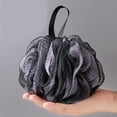 thumbnail image 5 of Foqnuq Two-Tone Bath Sponge, Soft Fluffy Mesh Bath Ball, Hanging Shower Loofah – Durable & Easy to Use, 5 of 7