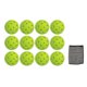 thumbnail image 2 of Juego de Pickleball de PE, 12 piezas, 74 mm, 40 agujeros, Pickleball para exteriores, artesanía superior, 2 of 9