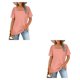 thumbnail image 3 of Sonducket Camiseta de algodón para mujer, camiseta de manga corta, ropa de verano a la moda para acampar Type3 NO3, 3 of 6
