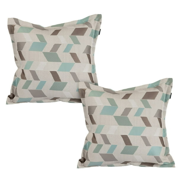 Cojin Decorativo Cuadrado Set de 2 Magic Turquesa