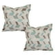 thumbnail image 1 of Cojin Decorativo Cuadrado Set de 2 Magic Turquesa, 1 of 4