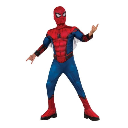 Spider-Man Far From Home: Spider-Man Deluxe Kids (Red/Blue Suit)