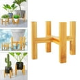 thumbnail image 3 of AMLESO Wooden Flower Pot Holder Stand Four-legged L, 3 of 8