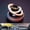 B, variant on OCCOA Solar Rotating Car Air Freshener, Double Ring Solar Energy Car Dashboard Decoration Perfume Holder, Rotating Aromatherapy Diffuser Ornament for Car Home, Car Accessories,C