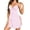 04-Pink, variant on Women's Lingerie Sexy Nightwear Spaghetti Strap Nightgown Babydoll Chemise