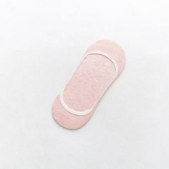 Nvzi-c 3 pairs of No Show Socks Womens - Non Slip Low Cut Ankle - Invisible Liner Socks for Casual & Formal Wear - Soft & Stretchable,Pink