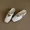White, variant on Women's White Sheepskin Woven Mary Jane Mules, French Style Square-Toe Wedge Slides