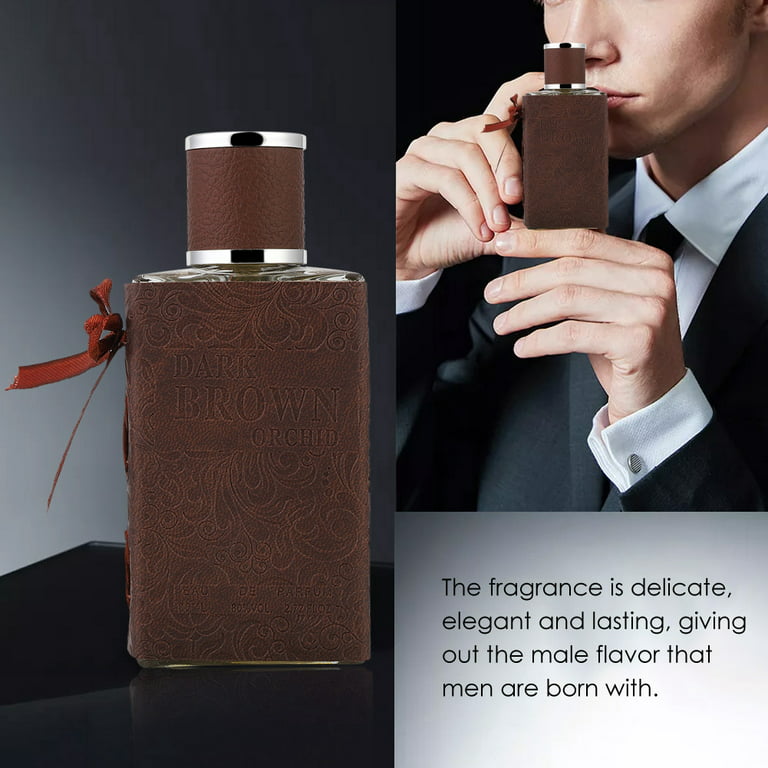JEAN MISS French Men Fragrance Long Lasting Cologne Perfume Birthday Gift  80ML YT1760 Brown 
