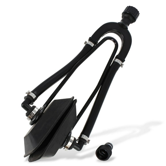 Redneck Convent Dual Feed Boat Motor Flush Kit Muffs and Hose Fittings Outboard Engine Flushing