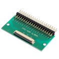 thumbnail image 1 of Unique Bargains FFC FPC Connector Board 40 Pin 0.5mm 2.54mm to 1.0mm 2.54mm DVD PCB Converter Board, 1 of 5