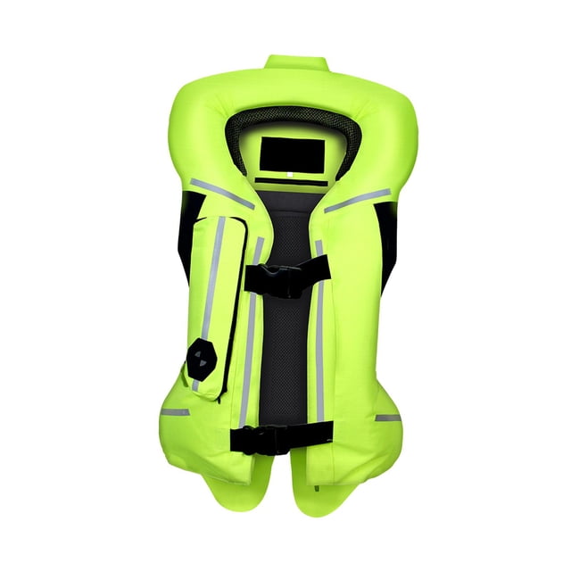 Chaleco con bolsa de aire para motocross Chaleco con bolsa de aire para motocicleta Ropa protectora para el cuerpo para motocicleta Verde L