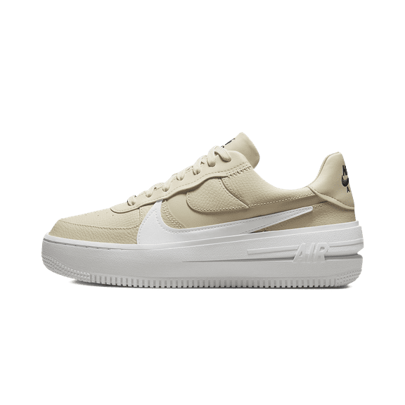 NIKE WOMENS AIR FORCE 1 PLT.AF.ORM WMNS "FOSSIL" DJ9946 200 from Stadium Goods