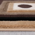 thumbnail image 7 of Allstar Brown / Beige Squares Modern Geometric Area Rug (3' 9" x 5' 1"), 7 of 7