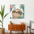 thumbnail image 4 of Creative Products Bashful Sloth  24x24 Canvas Wall Art, 4 of 5