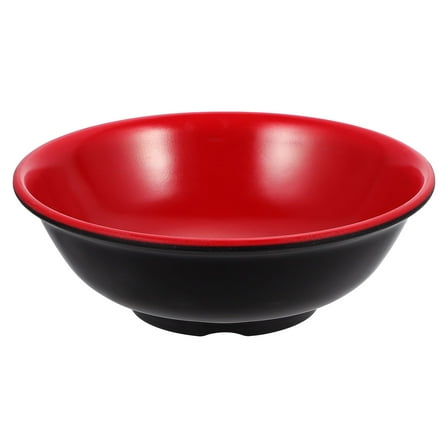 PBPBOX Melamine Food Bowl for Kitchen Use Red Easy to Clean and Match with Tableware 1Pc