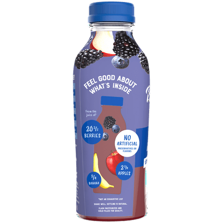 Bolthouse Farms Fruit Juice Smoothie, Blue Goodness, 15.2 fl. oz. Bottle