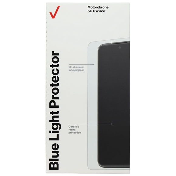 Protector de pantalla Verizon Blue Light para Motorola One 5G UW Ace