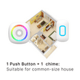 thumbnail image 5 of HomeZone Battery Operated Wireless Doorbell, Model ES01063B, 4.92 in Width, None - Smart System, 5 of 7