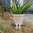 thumbnail image 3 of Maceta Colgante Para Plantas Con Cara Oscilante, Decorativa, Para Ahorrar Espacio, De Resina, Multiusos Para Interiores, 3 of 7