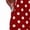 Red, variant on Women'S Polka Dots Strapless Ruffle Tube Dress Ruched Sleeveless Maxi Dresses White XL