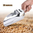 thumbnail image 1 of Cuchara de metal, Gran Capacidad, Cuchara para Frijoles Helados, Harina, Dulces, Aleación de Aluminio, Cómodo, Tamamo Compacto, Fácil de Usar, Para Uso en Fiestas en Casa, 1 of 7