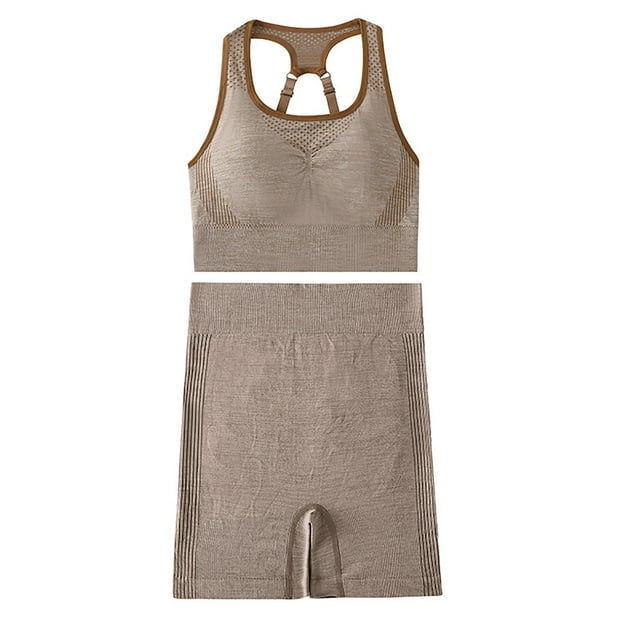 Ropa interior femenina con soporte superior cómodo y sin costuras, sujetador deportivo de copa fija con recolección de aire, lencería femenina