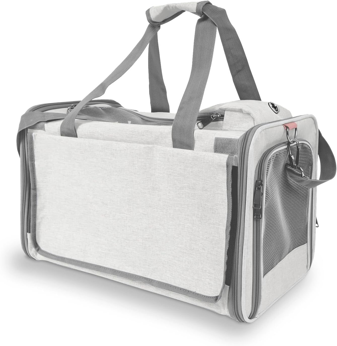 Pet Carrier for Large and Medium Cats, Soft-Sided Pet Carrier for Big Medium Cats and Puppy Dog Carriers Cat Carriers, Pet Privacy Protection Travel Carrier