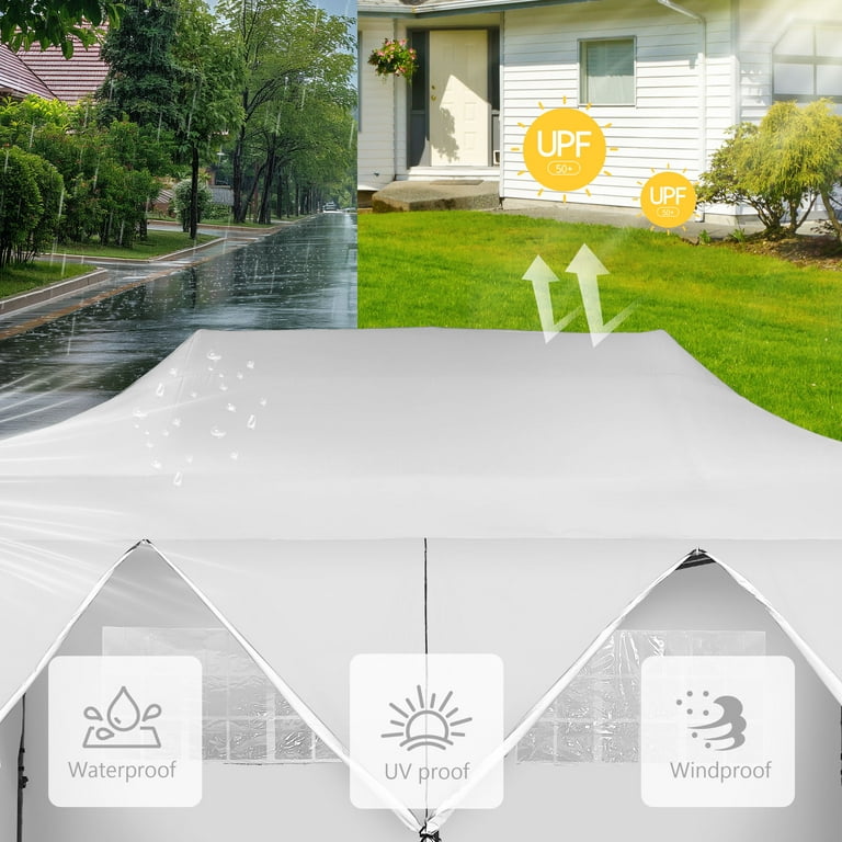 okapyです Ainfox 10x20ft Heavy Duty Pop up Canopy Tent with Waterproof
