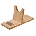 thumbnail image 2 of KLKCMS Wooden Hot Glue Holder No Messy Tools Storage Holder Hot Melt Glue Bracket Stable Shelf Base for Handicrafts Craft Room Hobby with Drip Pad Large, 2 of 9