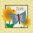 thumbnail image 2 of Grey, Jace 12x12 Black Ornate Wood Framed with Double Matting Museum Art Print Titled - Hope, 2 of 4