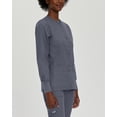thumbnail image 5 of Landau Essentials 4 Pocket Scrub Jacket for Women: Classic Relaxed Fit, Crew Neck, Snap Front, and Knit Cuffs 7525, 5 of 5