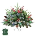 thumbnail image 5 of 2025 Christmas Planter Filler Outdoor, Holiday Fillers, Holiday Planters, Holiday Planter Filler, Prelit Holiday Planter,Christmas Holiday Planter Filler Outdoor Decorations Artificial Xmas Pine Trees, 5 of 6