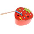 thumbnail image 4 of Juego de Juguete para Atrapar con Imán de Tablero de Fresa de Madera, Regalo de Juguete Educativo para Niños Pequeños Sunnimix Juguete de madera para niños, 4 of 7