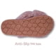 thumbnail image 4 of Zapatillas de piel para mujer, chanclas con puntera abierta, acogedora casa, sandalias de espuma viscoelástica, suaves, planas, cómodas, antideslizantes, spa, interiores y exteriores, 4 of 6