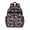 Black-11, variant on Floral and Leopard Print Student Backpack Adjustable Shoulder Straps Chest Strap Lightweight Durable Bookbag for Student and Students