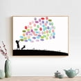 thumbnail image 4 of DIY Fingerprint Tree Painting Wedding Decoration Guestbook Signature Tree Home Party DecorationKids, 4 of 9