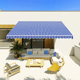 Photo inspiration: Visual Reference: Aoxun Motorized Retractable Awning 15X10 Ft Electric Patio Awning With